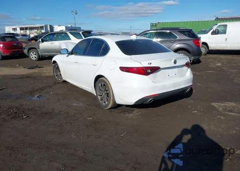 2017 Alfa Romeo Giulia Awd from USA, damaged, VIN ZARFAEDN0H7550110